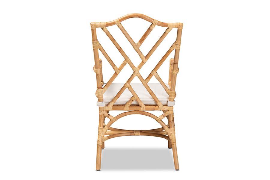 Finished Rattan Armchair D63480