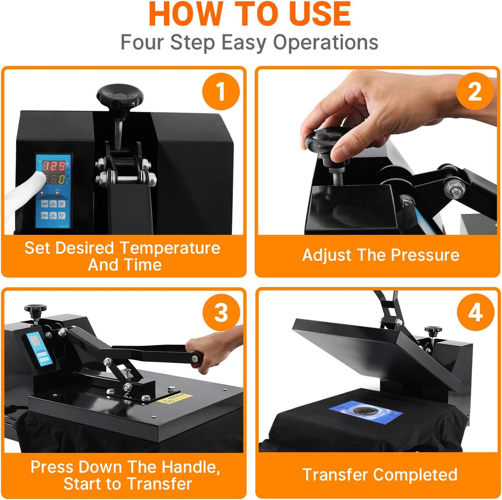 16x24" Clamshell Heat Press Machine V9295