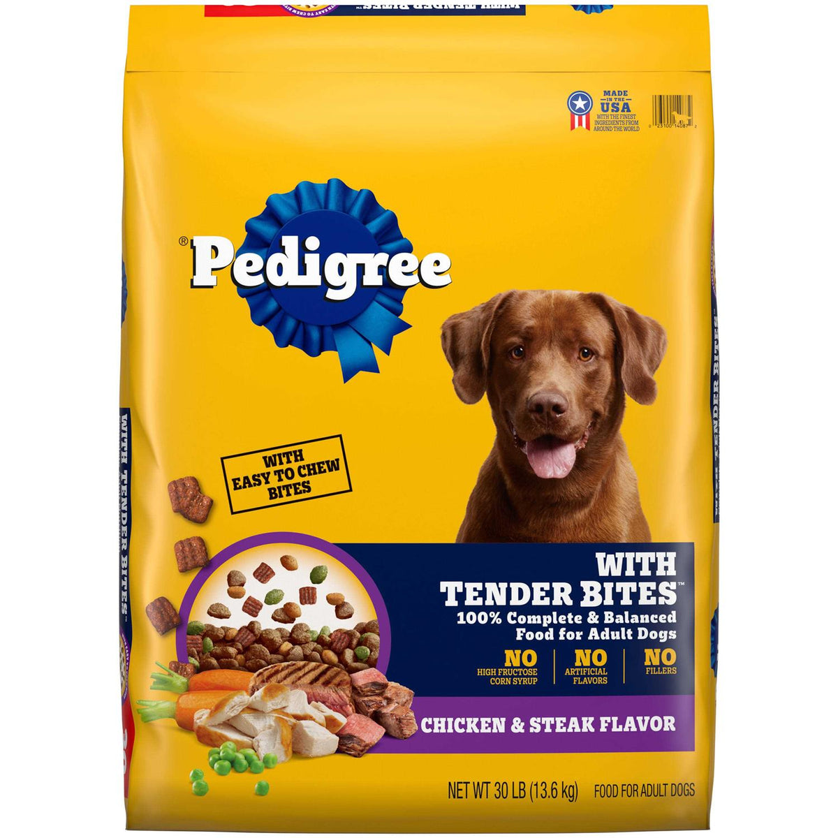 Chicken and Steak Dry Dog Food M3498