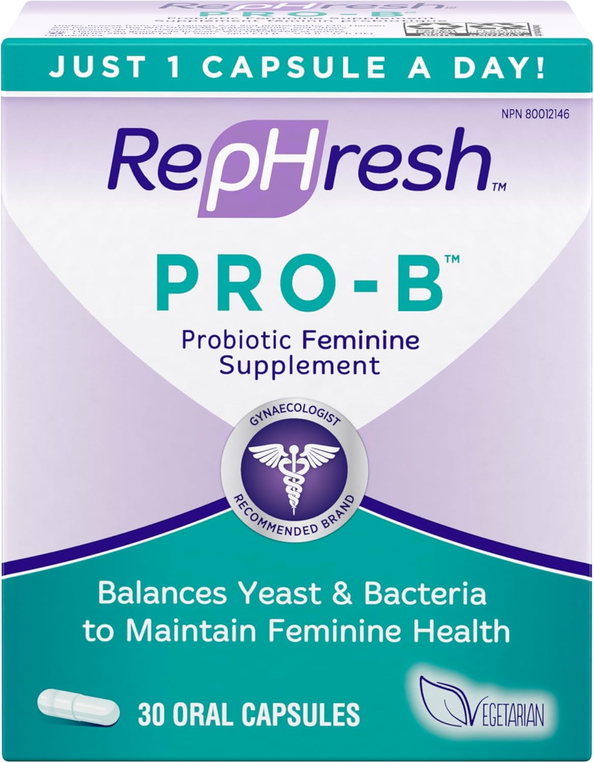30 Oral Capsules & 60 Capsules Probiotic Supplement A218