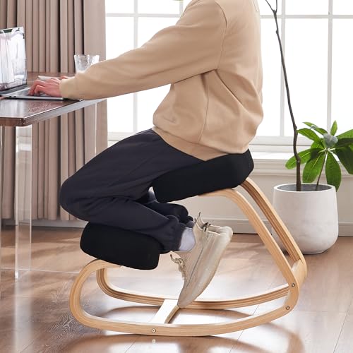 Adjustable Kneeling Chair with Cushion T5295