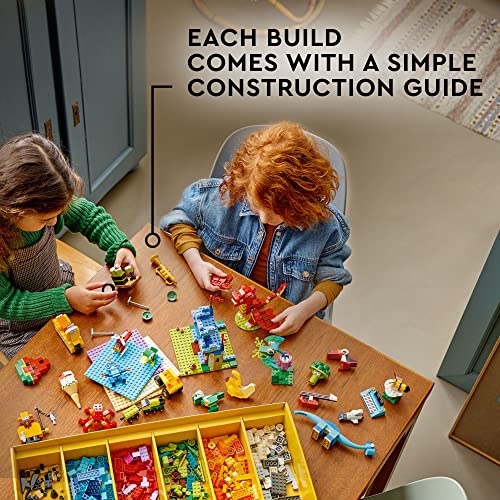 LEGO Classic 1,601 Pieces Creative Building Toy Set H997519