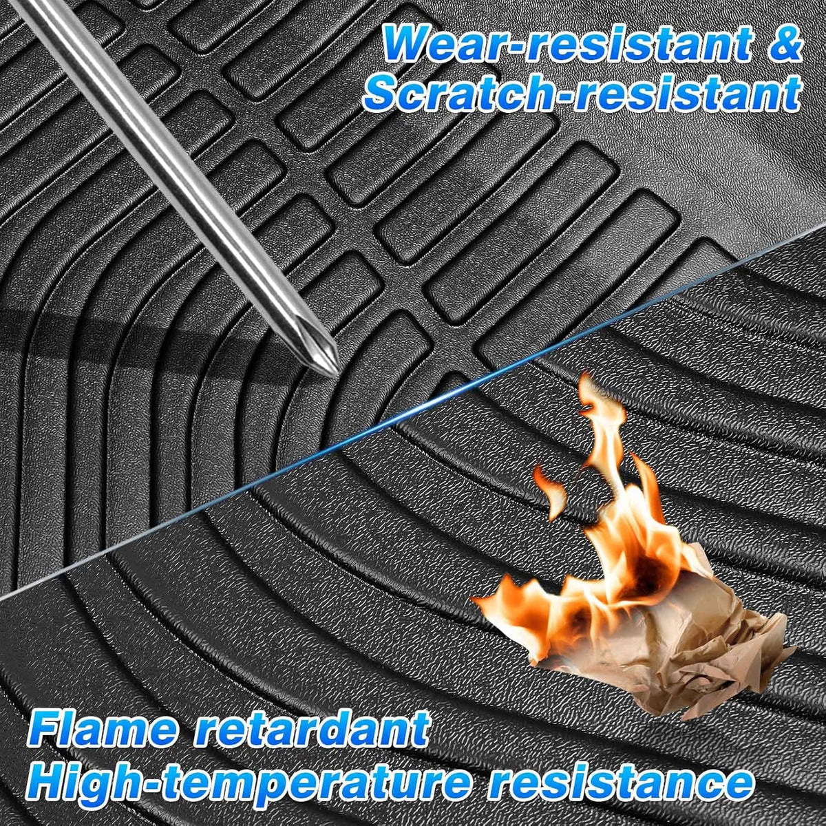 Custom Fit All Weather Floor Mats TPE C1166