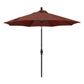 9-Foot Black Aluminum Market Umbrella J8874