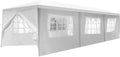 10'x30' White Outdoor Canopy Tent with 8 Side Walls I9600