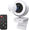 White 1080P Webcam with Remote Control V879208