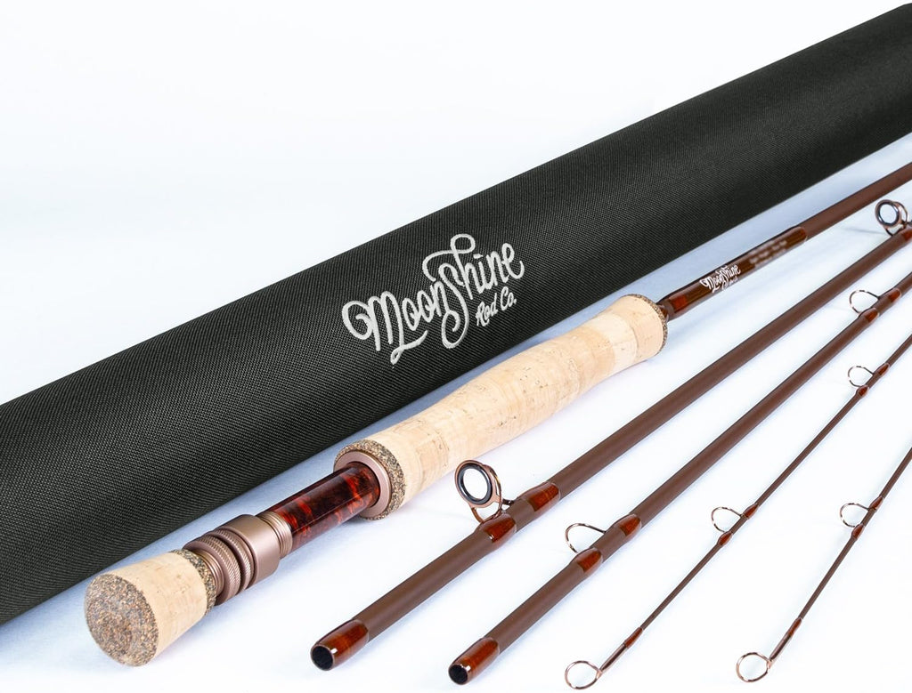 Fly Fishing Rod with Carrying Case and Extra Rod Tip Section Q8869