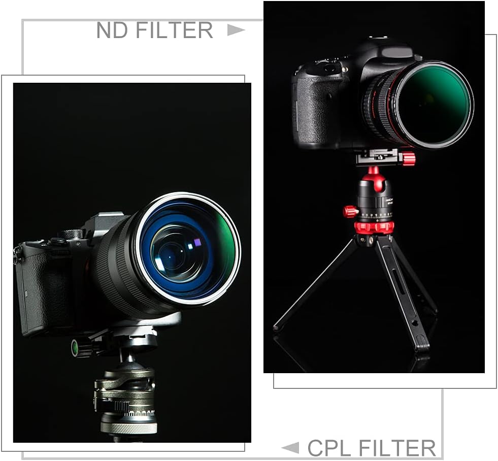 46mm ND8 ND64 CPL Circular Polarizer Filter Set M7479