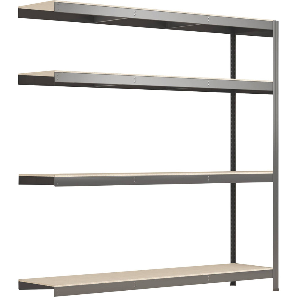 Industrial Shelving 4 Shelf Racks 71Inch W x 24inch D 1200-lb. Capacity per Shelf D1648