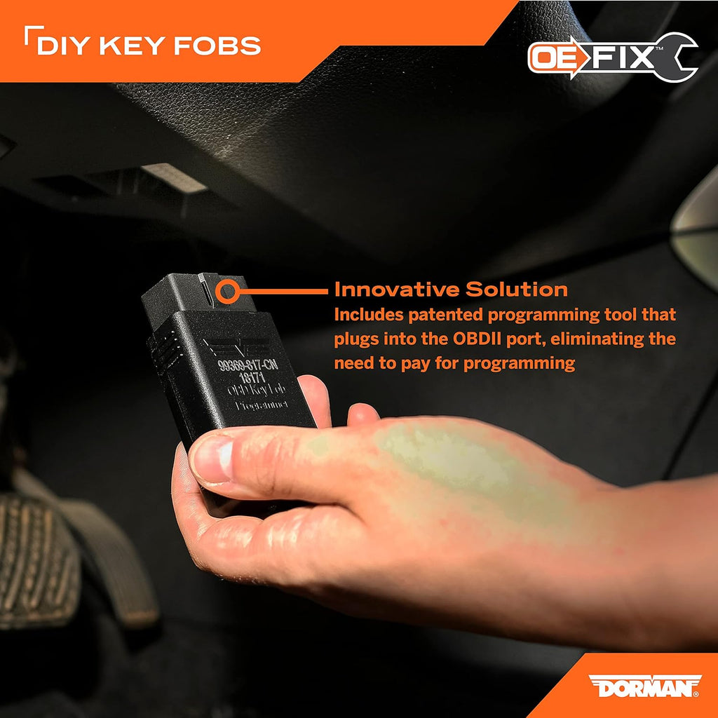 Keyless Entry Remote 3 Button Pack of 2 H82894