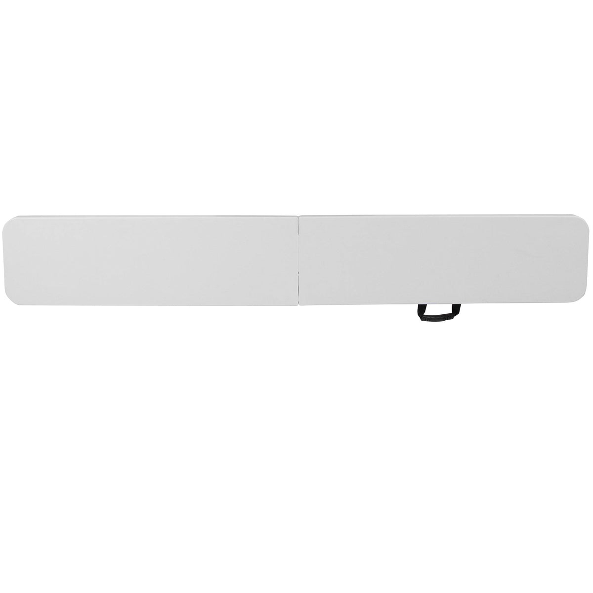 White Plastic Bi-Fold Folding Bench with Carrying Handle S658838