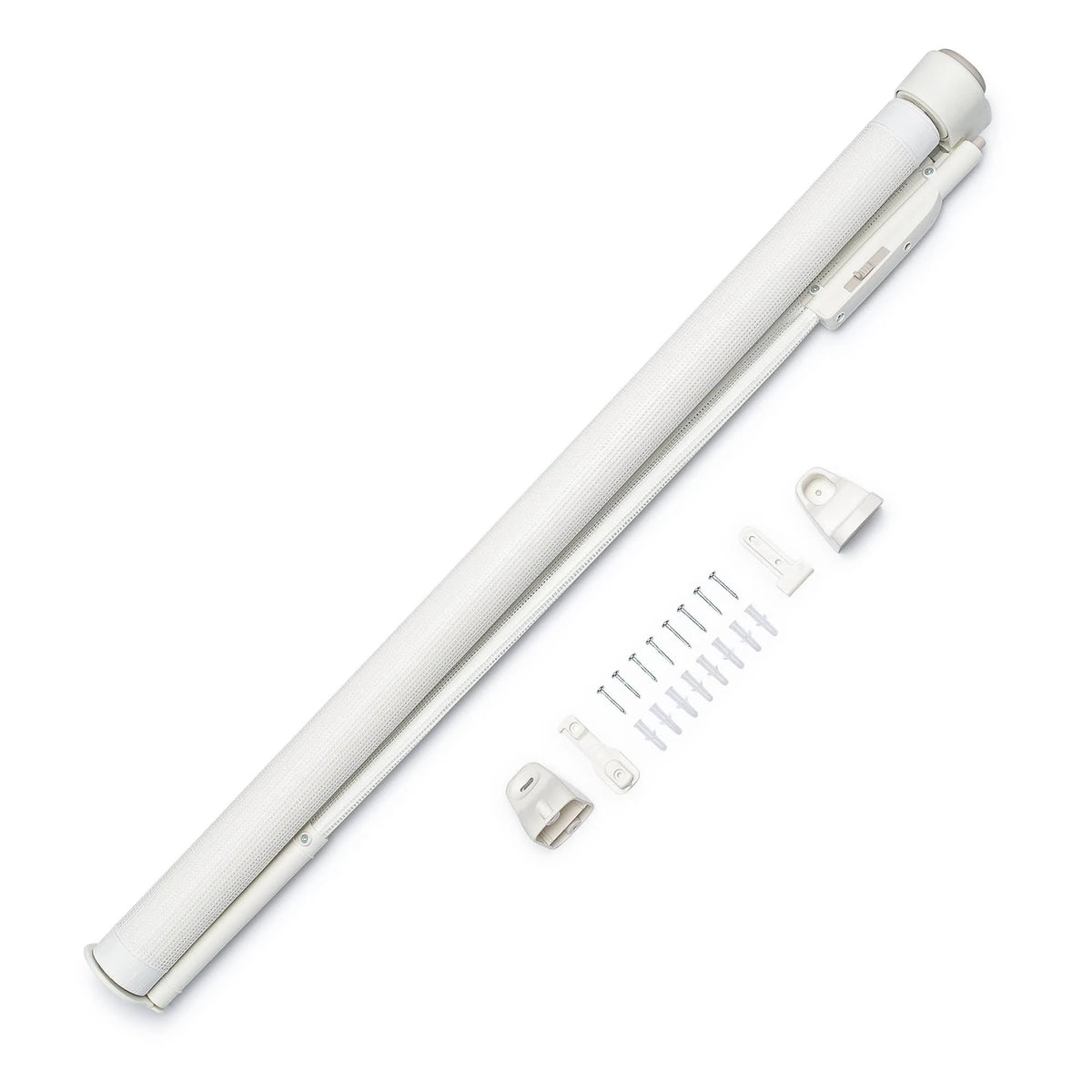 White Retractable Safety Gate, 26.5 inch-55 inch Y2526