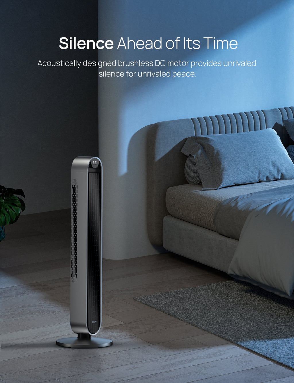 Tower Fan with Remote 42 Inch 12 Speeds 12H Timer C50744