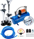 150DB Train Horns Kit with 120 PSI 12V Compressor and Gauge J763