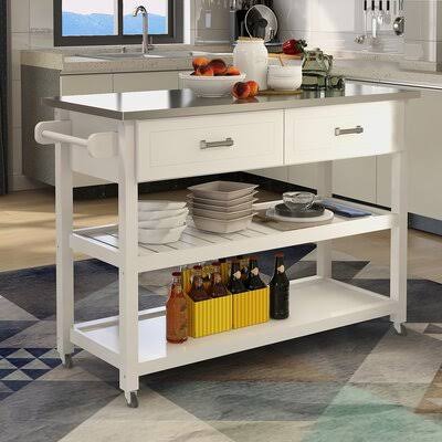 Stainless Steel Top Kitchen Cart Y2163