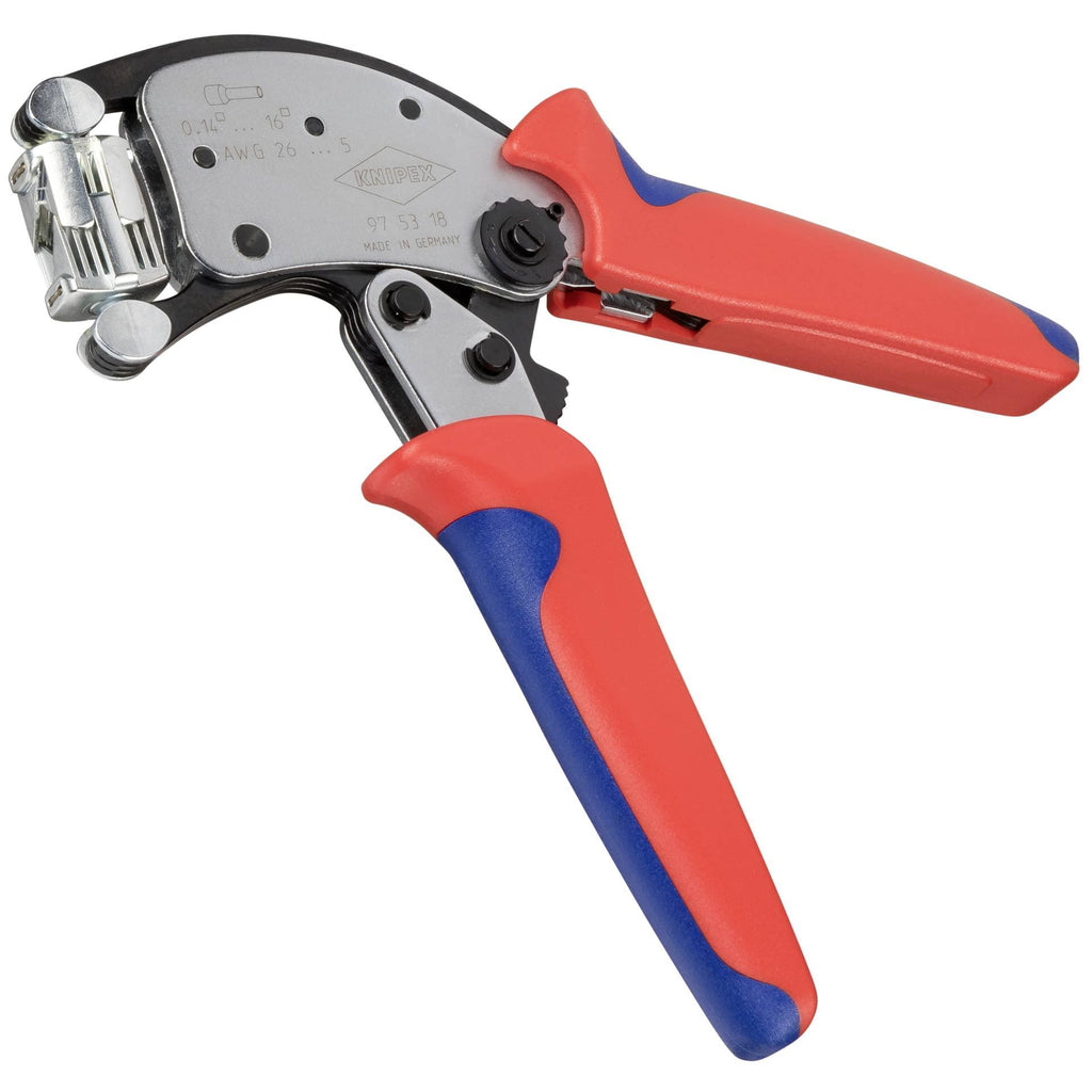 Self-Adjusting Crimping Pliers for End Sleeves O53112