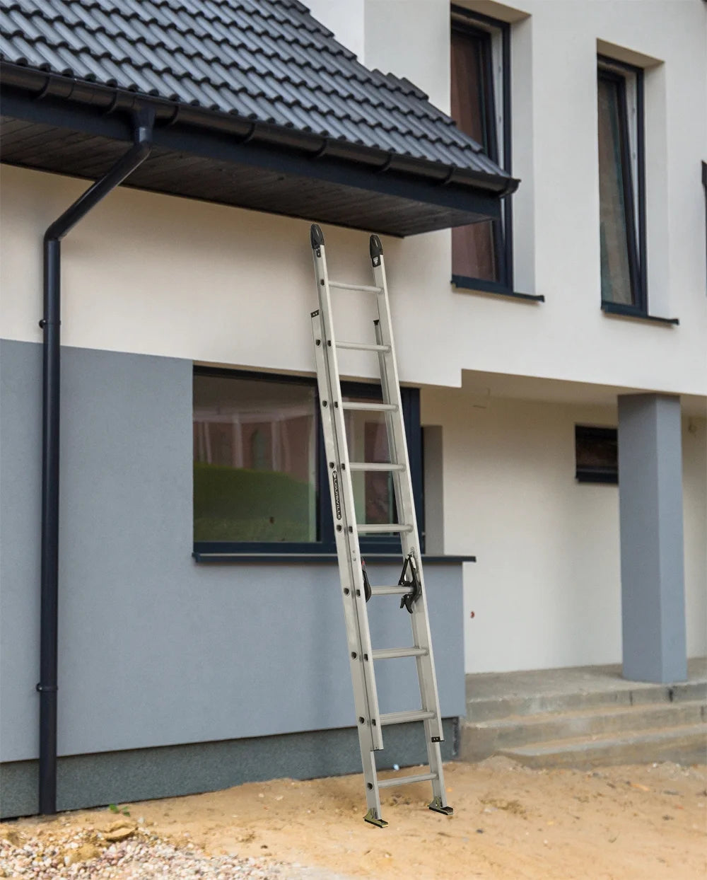 16' Aluminum Extension Ladder C2458