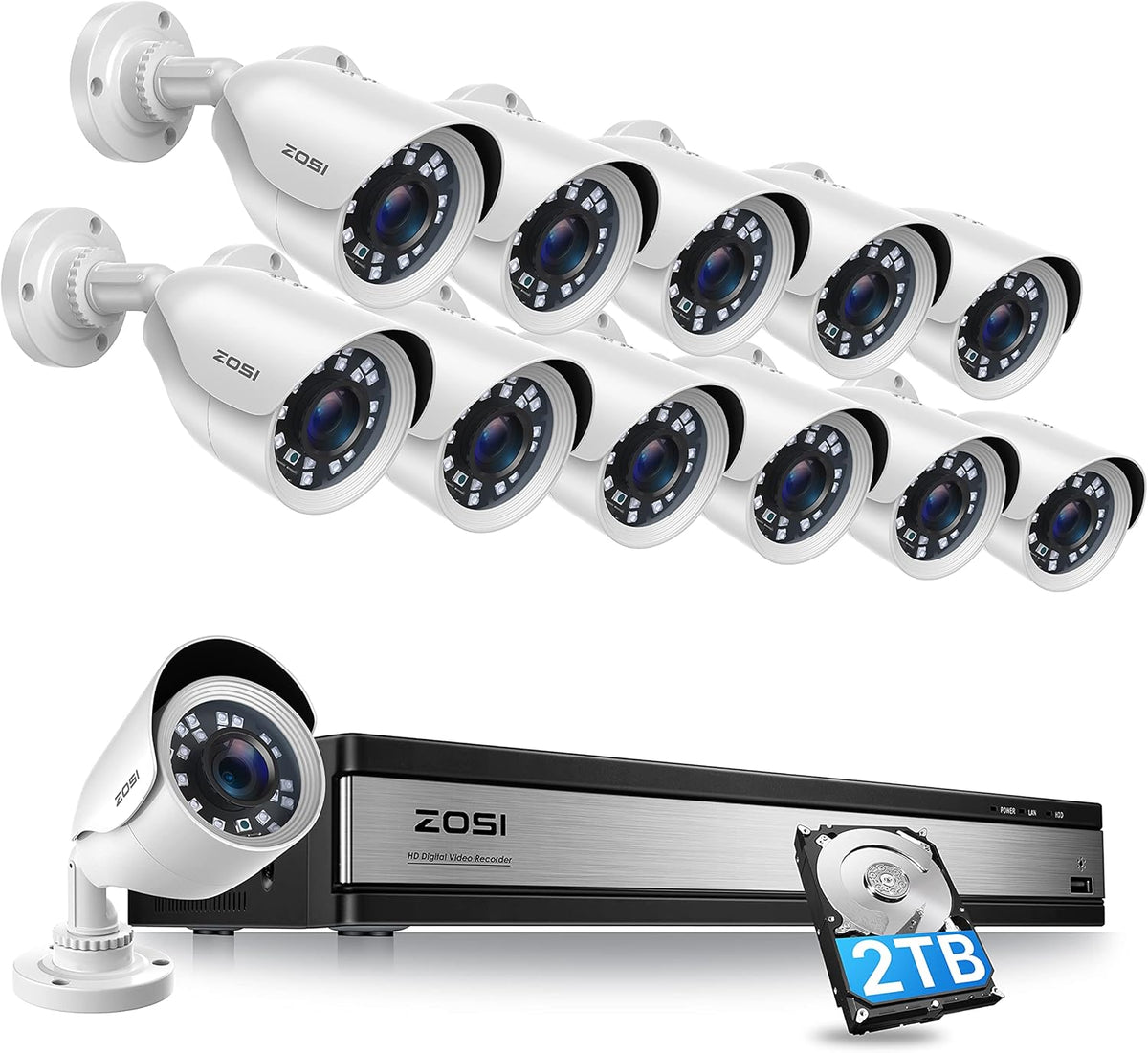 1080P Wire Free Camera with Rechargeable Battery Q1851