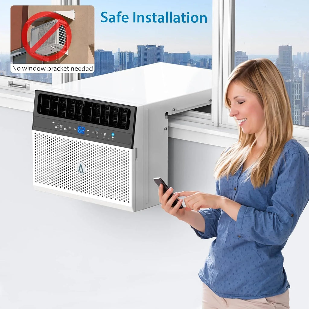 6000 BTU Window Air Conditioner with Remote Control and Washable Filter R5170