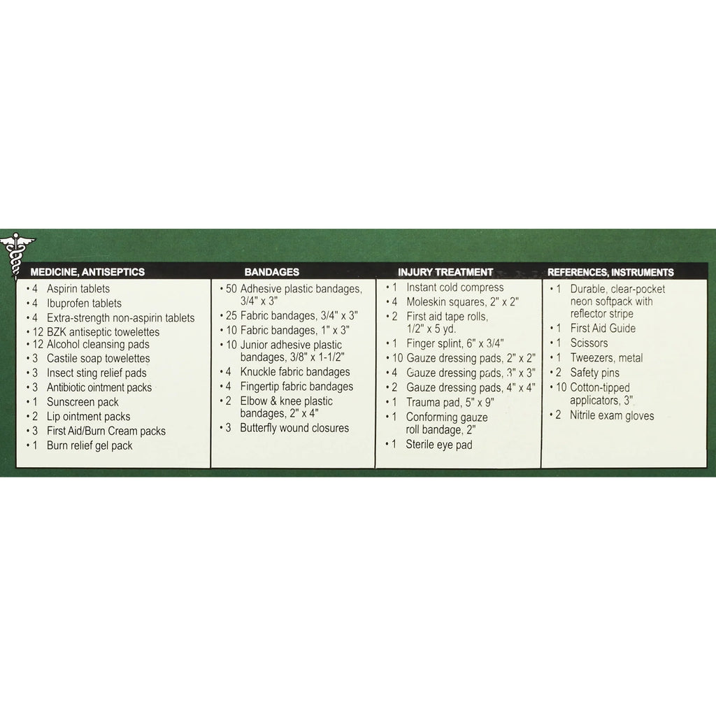 Outdoor First Aid Kit 205 Pieces R112