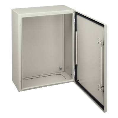 Steel Compact Enclosure, 200 mm Width, 150 mm Depth, 200 mm Height E657088