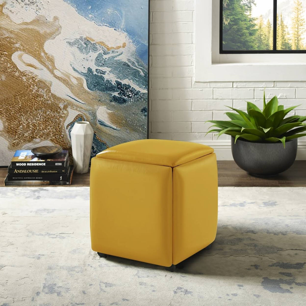 5-in-1 Ottoman with Caster Legs D29986