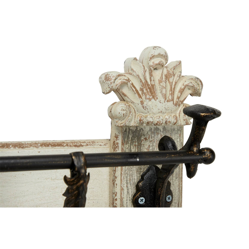 White Metal Vintage Wall Hook T31520