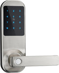 Bluetooth Digital Door Lock, Nickel Brushed O796