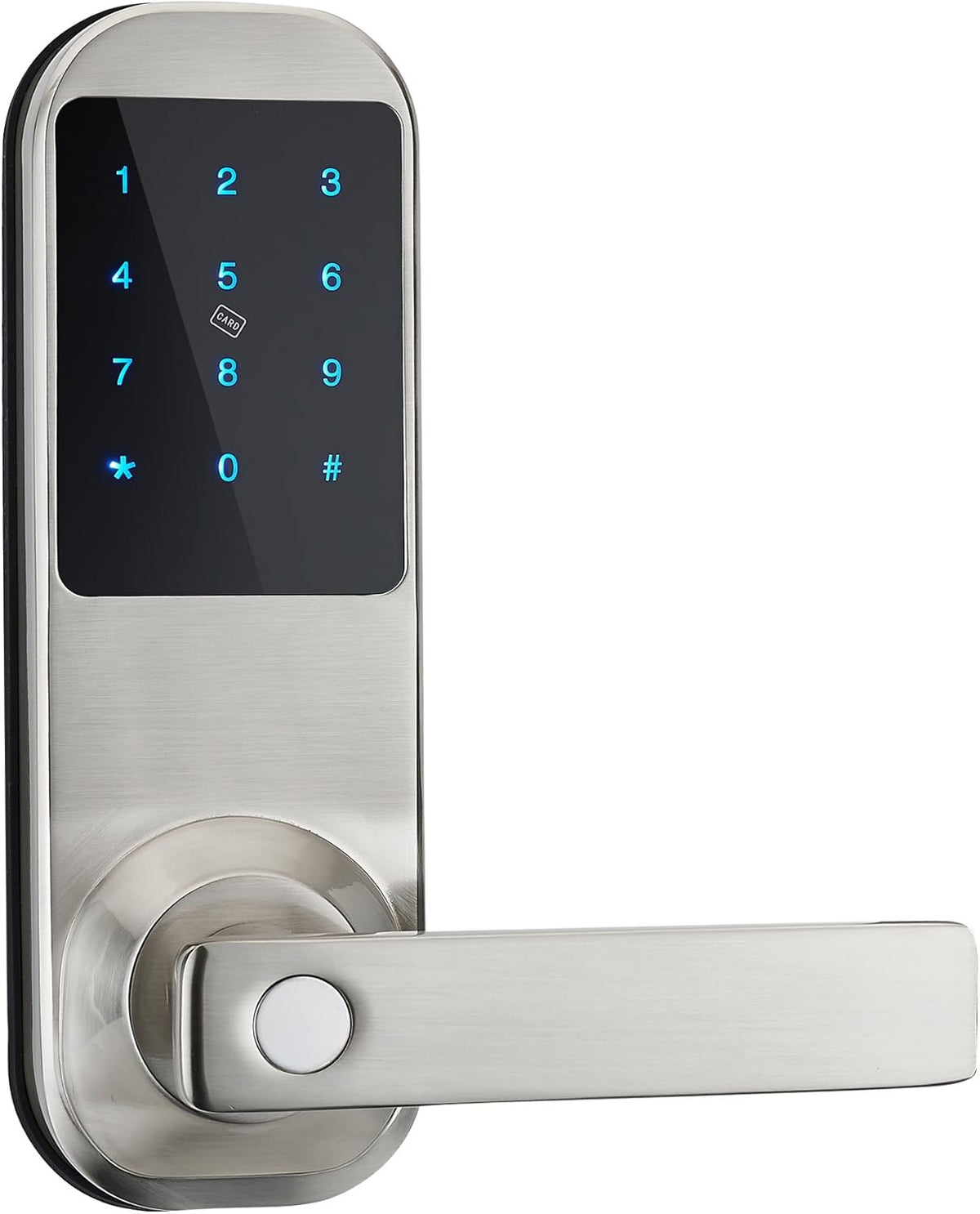 Bluetooth Digital Door Lock, Nickel Brushed O796