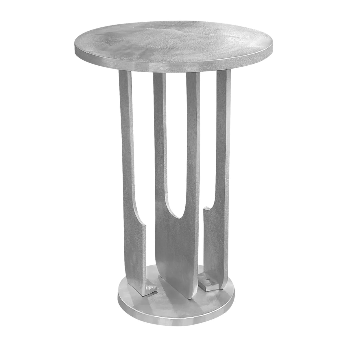 18 Inch Round Cast Aluminum Side Table N810