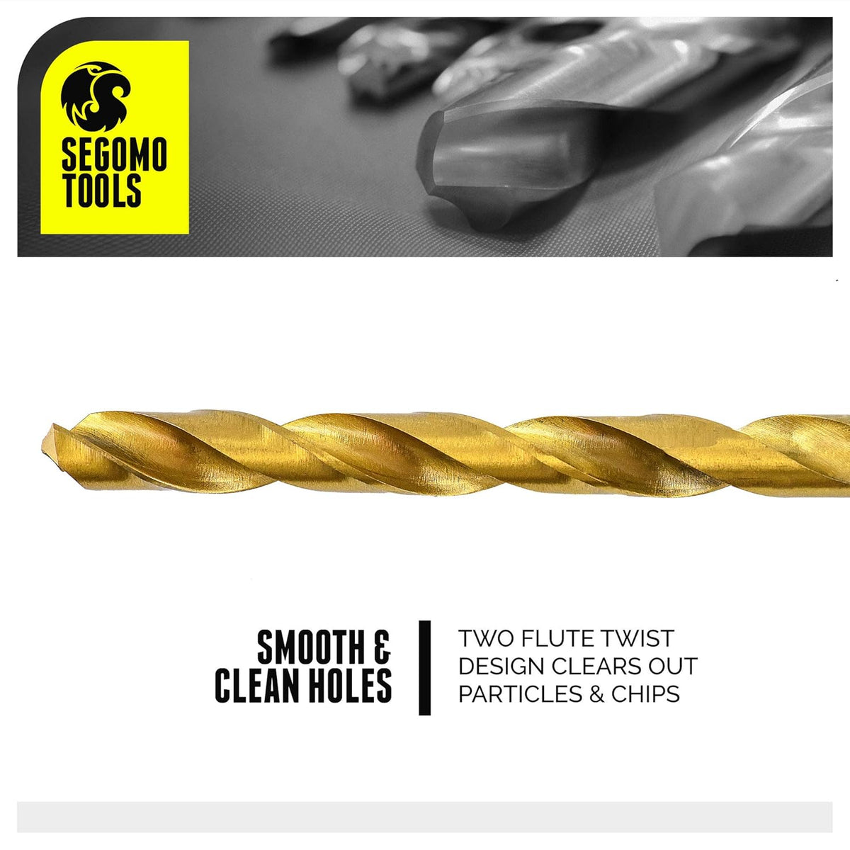 230 Piece HSS Titanium Twist Drill Bit Set I678613