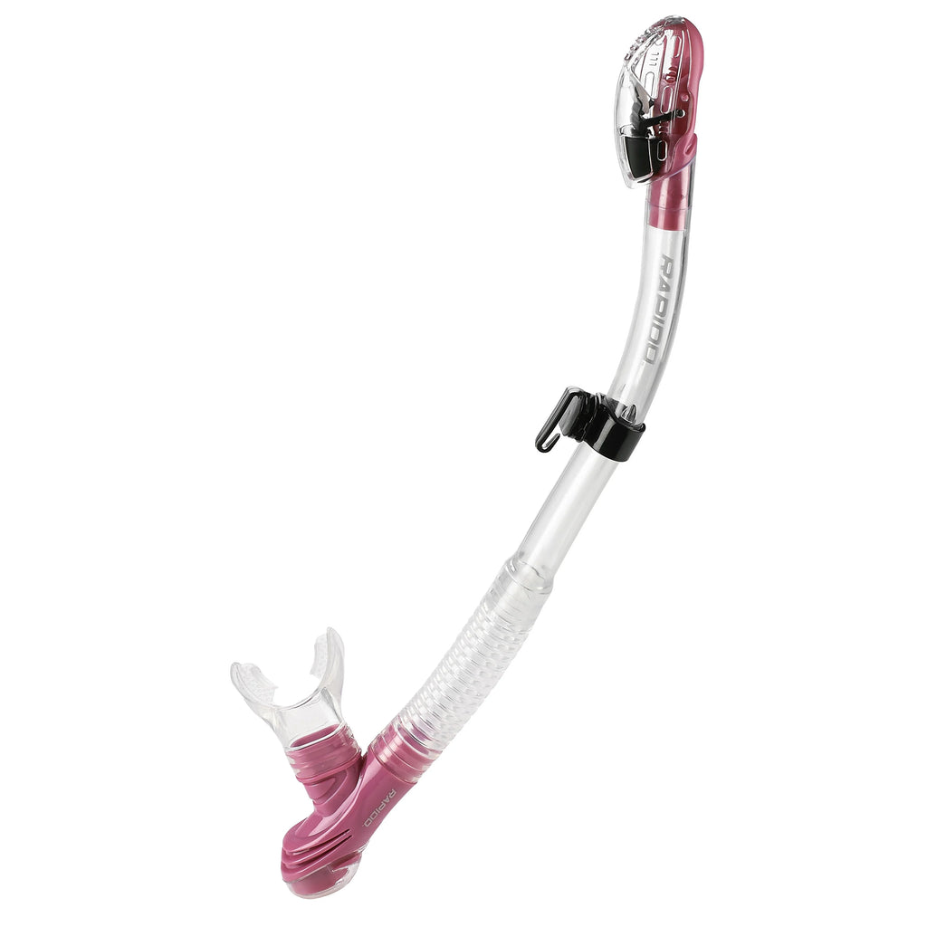 Snorkel Mask with Adjustable Flipper Fins and Dry Snorkel Set Travel Bag U638947