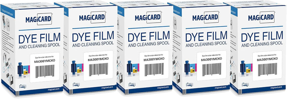 10 x Color Ribbon YMCKO 300 Prints F507341