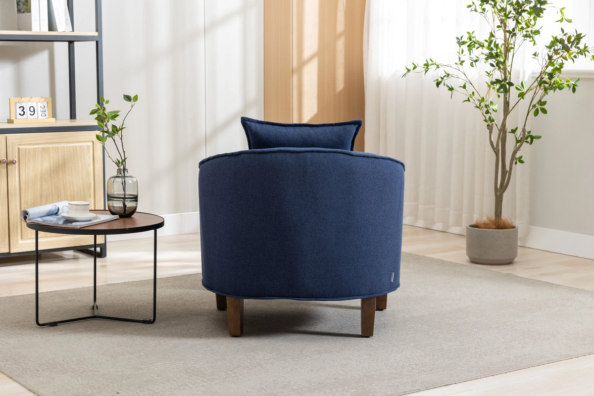 Accent Chair with Ottoman J1721
