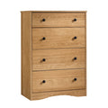 4 Drawer Oak Dresser Q58183