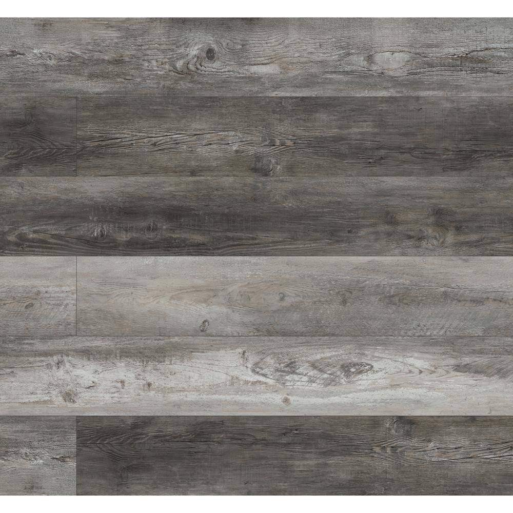 7.13 in. W x 48.03 in. L Click Lock Luxury Vinyl Plank Flooring E3961