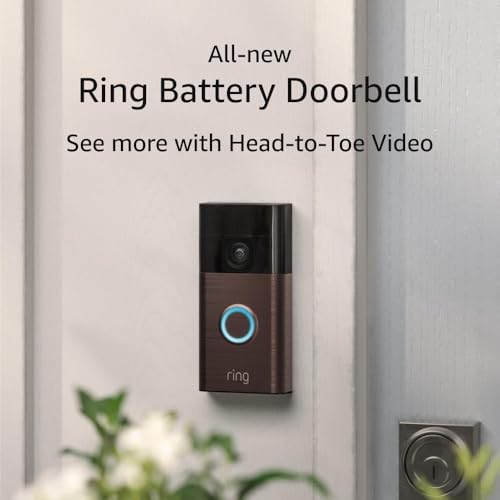 Satin Nickel Battery Doorbell D28534
