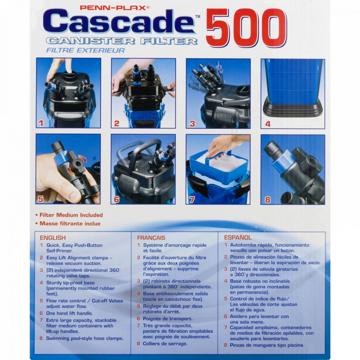 Canister Aquarium Filter H338