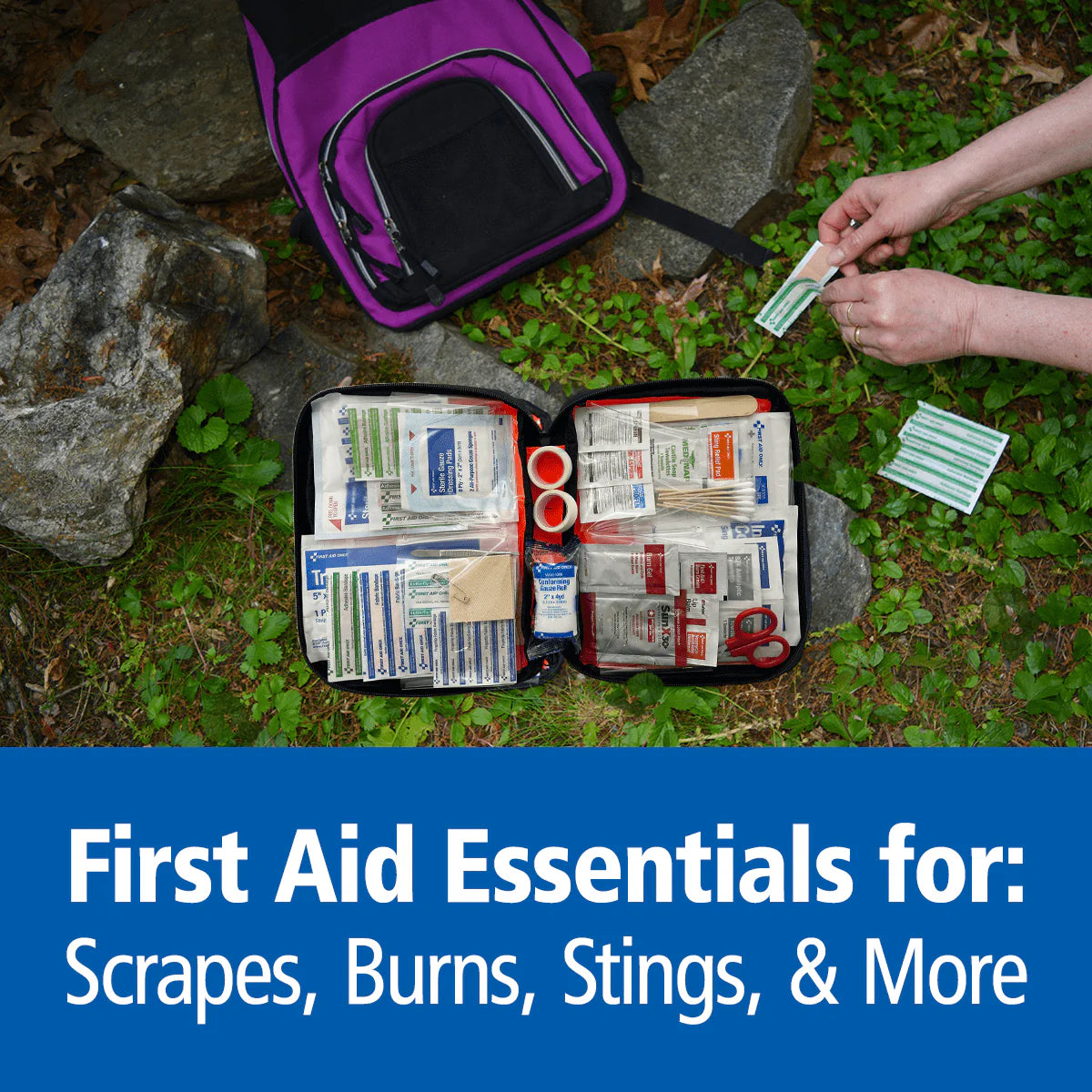 Outdoor First Aid Kit 205 Pieces R112