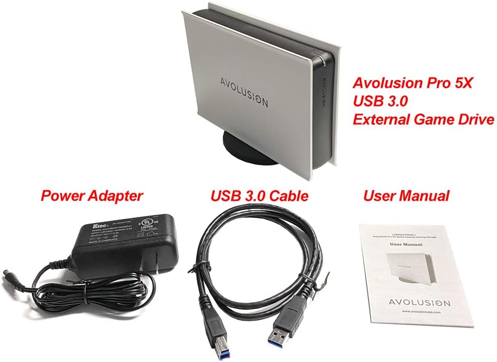 6TB USB 3.0 External Hard Drive (White) Y305013