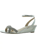Patent Leather Embellished Evening Sandals L90951