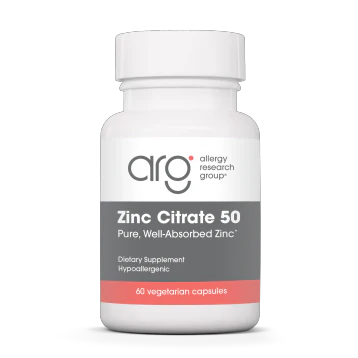 Zinc Citrate 50 mg 60 caps Q689
