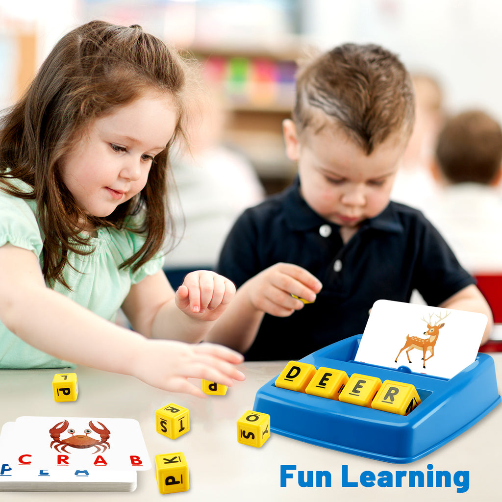 Matching Letter Spelling Games ABC Learning Toys for Kids B341740
