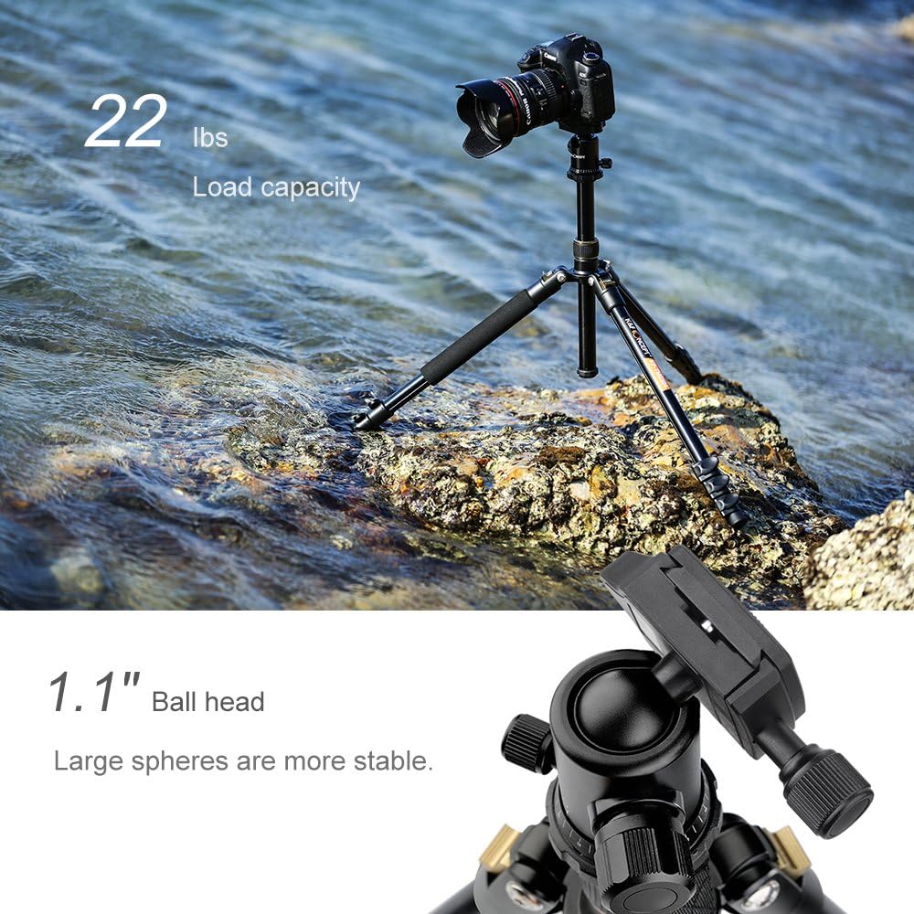 62'' Aluminum Camera Tripod with Ball Head S576555