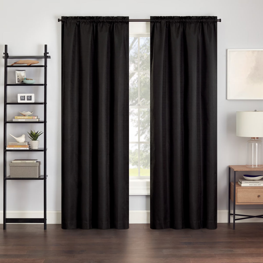 Blackout Rod Pocket Single Curtain Panel, 42" x 63" Q784