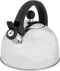 Matte Stainless Steel Stovetop Tea Kettle, 85 Oz 2.5 L D32477