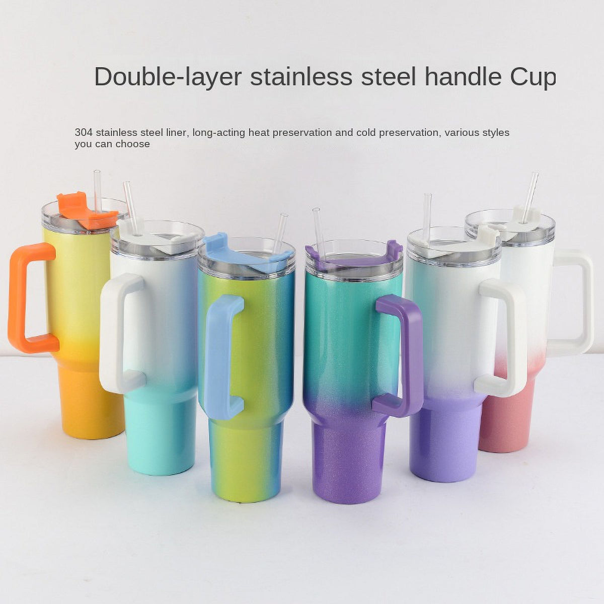 40oz Insulation Cup with Handle C27975