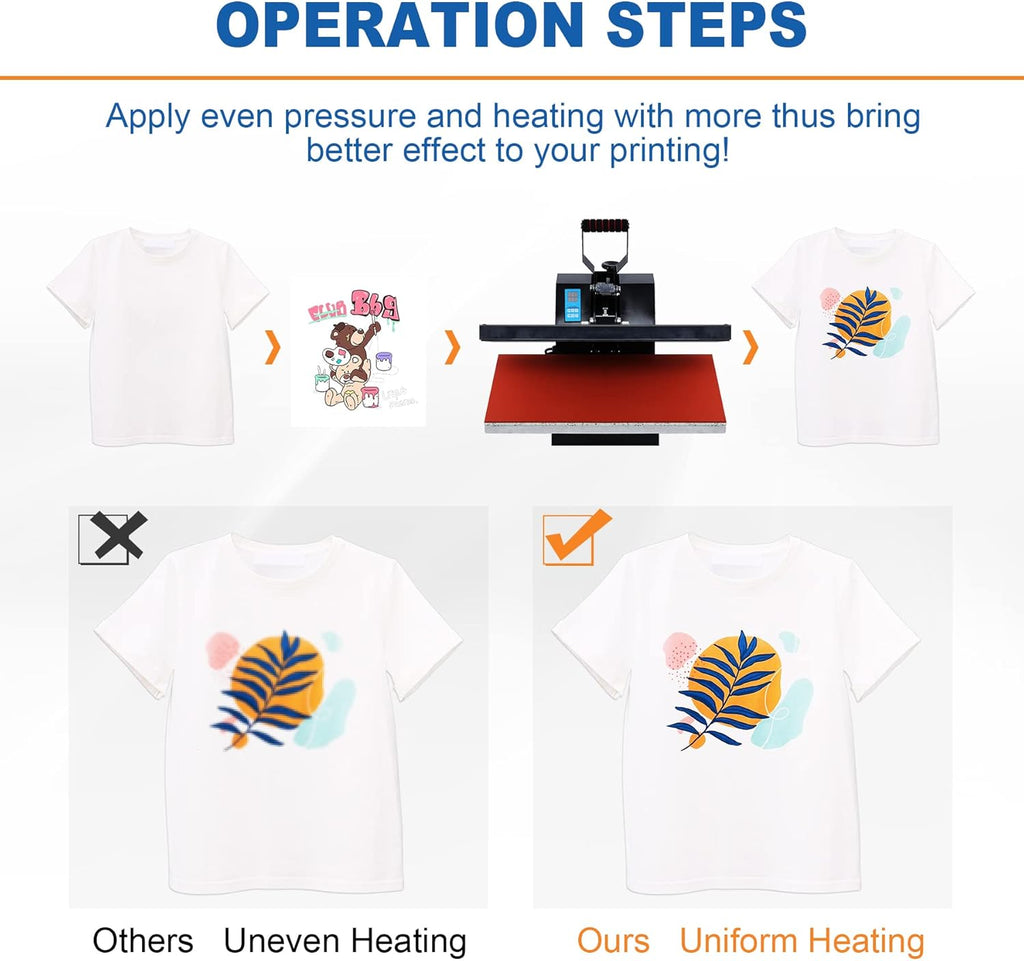 16x24" Clamshell Heat Press Machine V9295