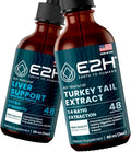 Liver Support Supplement and Turkey Tail Mushroom Extract 2 Fl Oz I28879