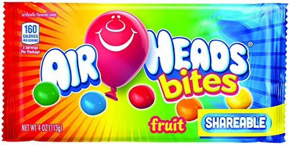 Bites Candy Peg Bag, Fruit, 4 oz (Bulk Pack of 18) F414